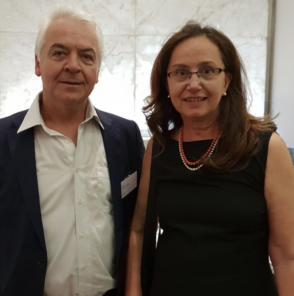 Colin e Giselda alla Royal Society di Londra, UK